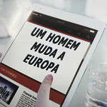 Um Homem muda a Europa - Folheto/8 páginas